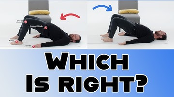 Glute Bridge Workout - The correct way of doing it + 5 Progressions