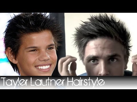 Taylor Lautner hairstyle Twilight Breaking Dawn Part 2 - How to style your hair like Taylor Lautner