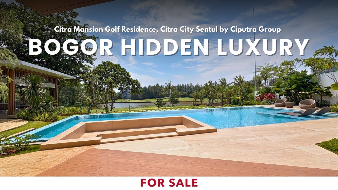 RUMAH VIRAL BOGOR! View Golf & Pegunungan, Review Citra Mansion Golf Residence di Citra City Sentul