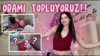 Odamı ve Düşüncelerimi Aynı Anda Topluyoruz 😌🕯️💛