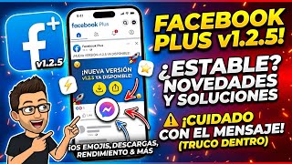 FINALLY! FACEBOOK PLUS v1.2.5 🚨 Enable iPhone Emojis and Messenger Trick! screenshot 5