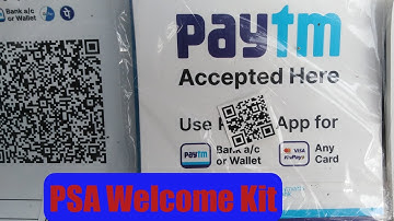 Paytm Service Agent Welcome Kit Unboxing | Welcome Kit Unboxing Video | PSA Merchandise Welcome Kit