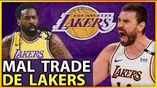 🔥LAKERS TRASPASAN a MARC GASOL a MEMPHIS 📝 FICHAJES de DEANDRE JORDAN y RAJON RONDO a LAKERS