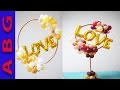 DIY Organic balloon centerpiece/ arch tutorial- Great anniversary decor idea