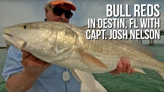 Bull Reds in Destin, FL with Capt. Josh Nelson