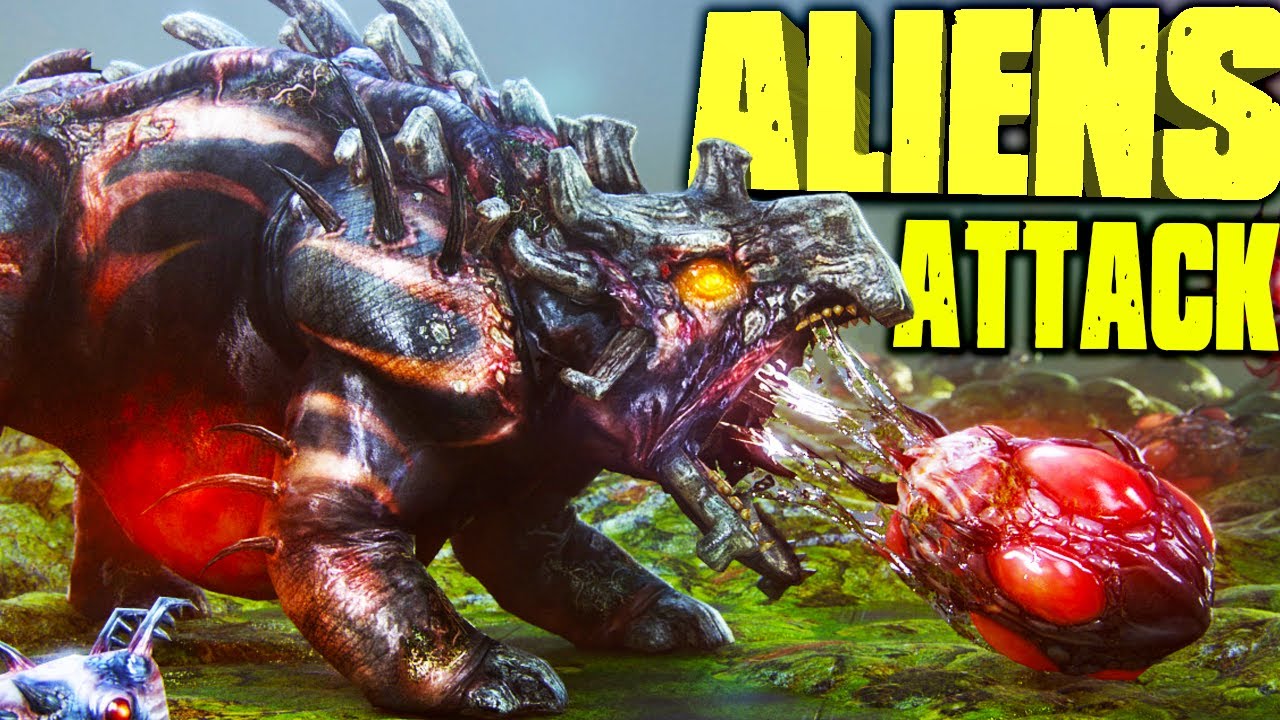 jurassic world alive DESTROYING ALIEN NESTS, MOST INSANE WAR EVER - Natural Selection 2 Stream