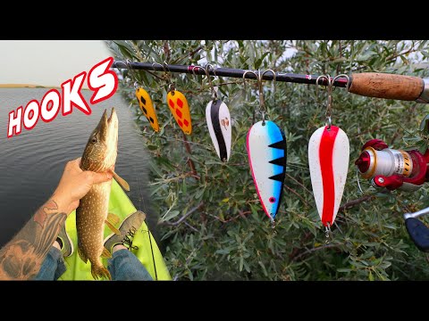 Catching / Fishing Huge Northern PIKE On BEST Spoons! HOW TO