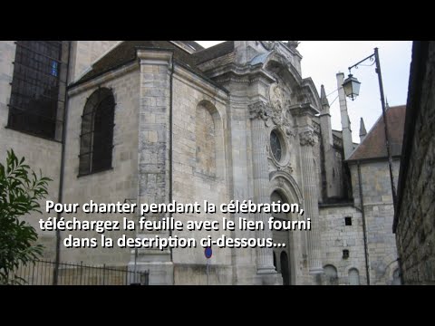 Messe du 8 novembre, à la cathédrale de Besançon