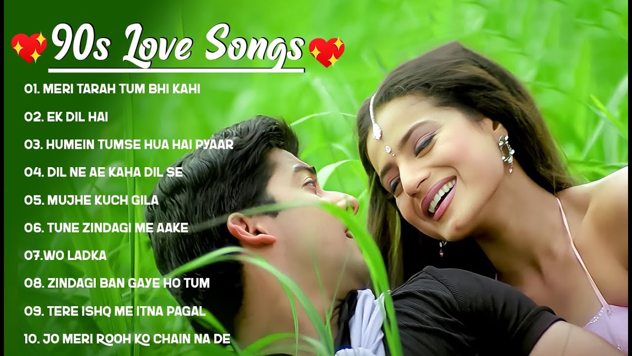 90S Love Hindi Songs  90S Hit Songs  Udit Narayan Alka Yagnik Kumar Sanu Lata Mangeshkar