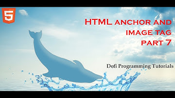 Html video tutorial in Hindi  HTML anchor and img tags   Part  7
