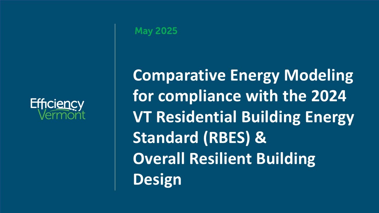 Comparative Energy Modeling for RBES compliance and Overall Resilient Building Design