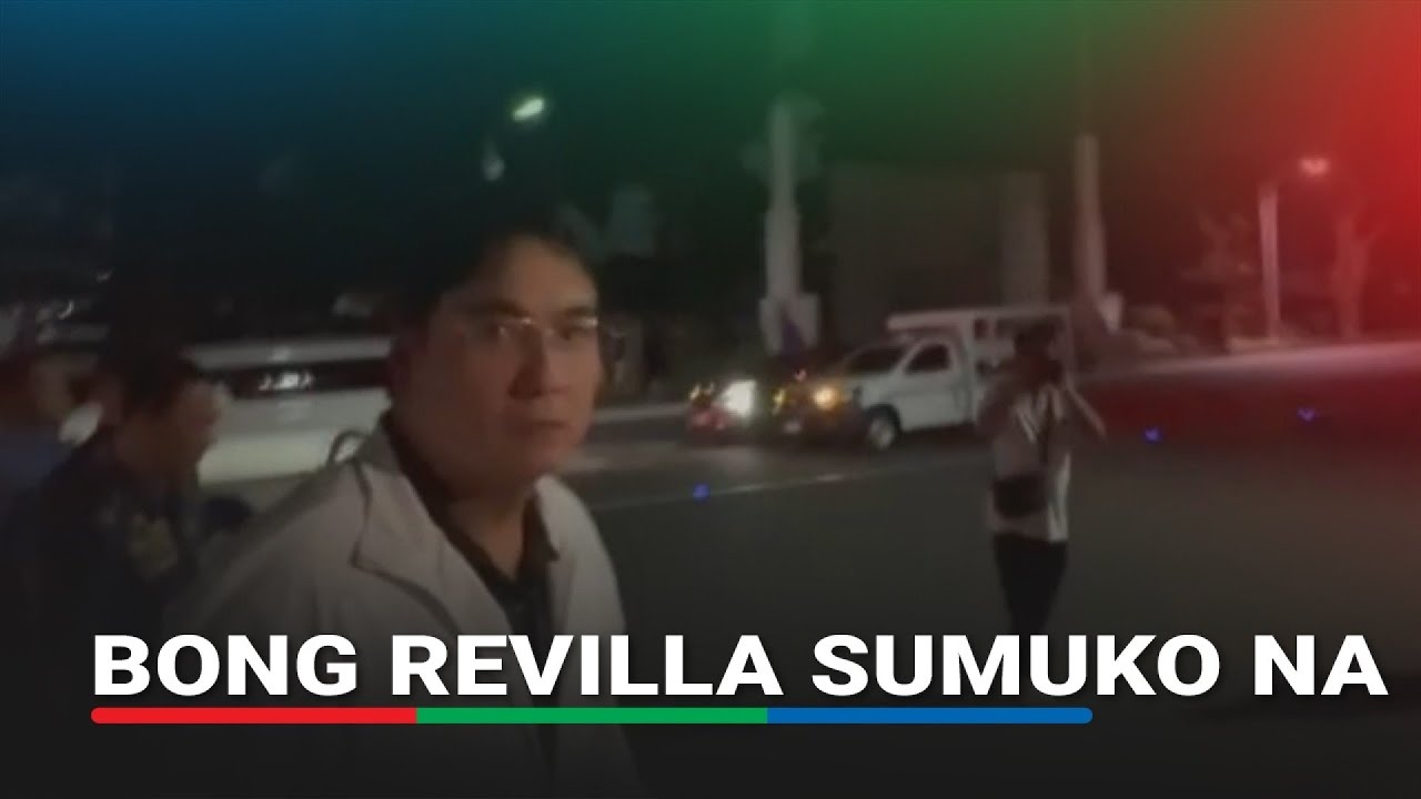 Bong Revilla sumuko na sa Camp Crame | ABS-CBN News