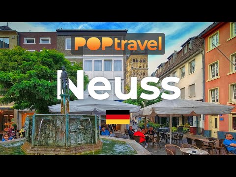 Walking in NEUSS / Germany 🇩🇪- 4K 60fps (UHD)