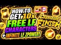🔥 How To Get INFINITE LF Z POWER + 10X FREE LF Characters GUIDE! (Dragon Ball Legends Anniversary)