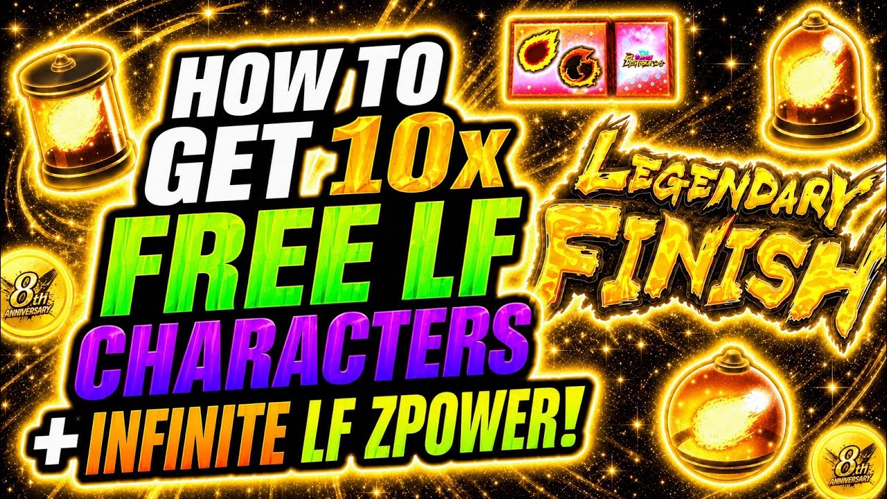 🔥 How To Get INFINITE LF Z POWER + 10X FREE LF Characters GUIDE