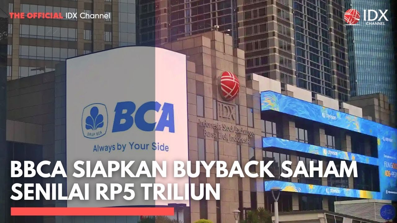BBCA Siapkan Buyback Saham Senilai Rp5 Triliun | 2ND SESSION CLOSING