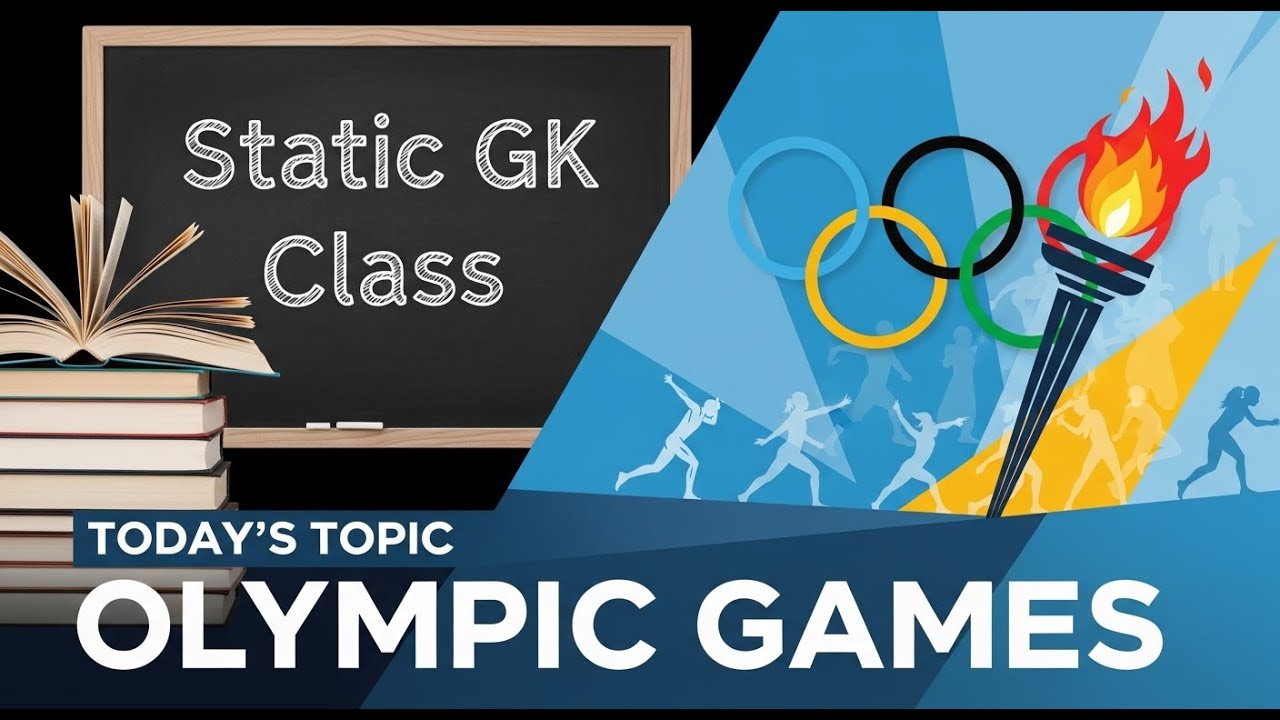 Static GK Class | Olympic Games | Important Questions for All Competitive Exams