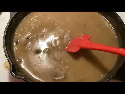 How To Make Mushroom And Onion Gravy For Steak