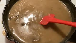 Flavor Packed Onion & Mushroom Gravy