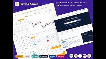 Crypto Tokenize Admin Template Dashboard Bootstrap 5 with light Theme