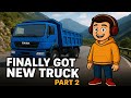 FINALLY GOT MY NEW TRUCK😱| INDIAN TRUCK SIMULATOR PART 2 | EPIC MOUNTAIN DELIVERY! |#trending #viral