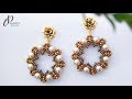 Harmony Earrings | Easy to make beaded Earrings | How to make earrings