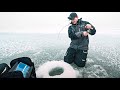 Ice fishing  hunting combo day