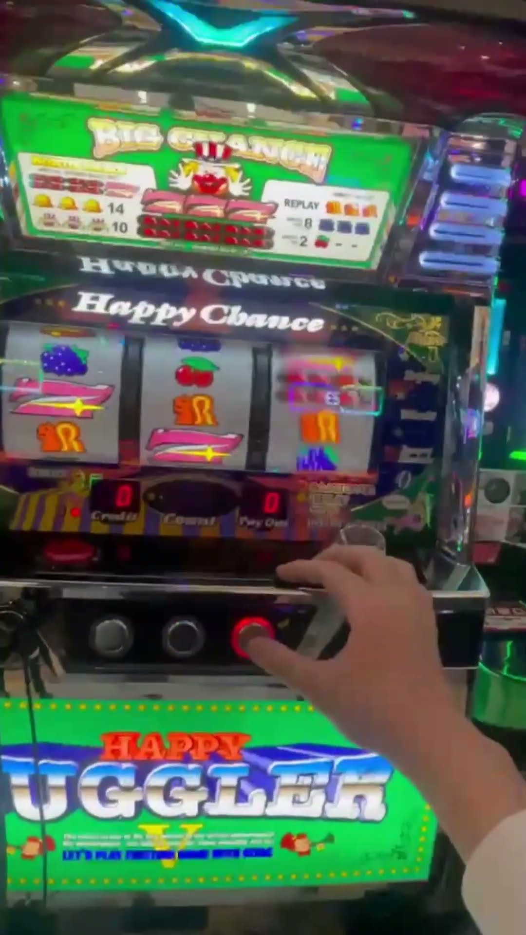 Which is it!?] 7s lined up on Juggler! BIG or REG!? part 203