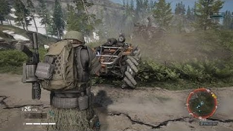 Ghost Recon® Breakpoint wolf and 2 ground drones stealthily!