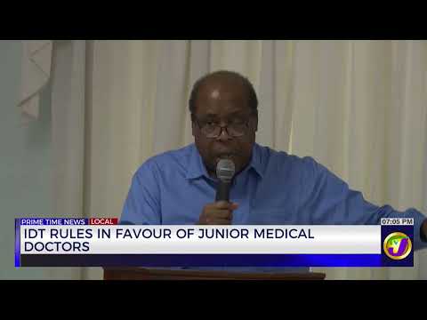 IDT Rules in Favour of Junior Medical Doctors | TVJ News