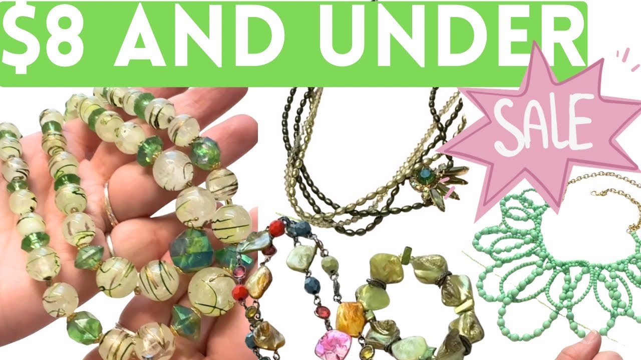 Affordable Fashion & Vintage Jewelry For Sale! $2-$8! 🍀