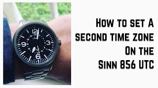 Sinn 856 UTC - How to set a second time zone
