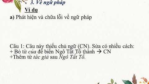 Bài tập về những yêu cầu sử dụng tiếng việt năm 2024