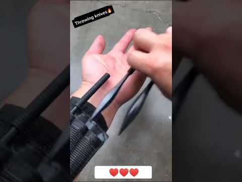 اجمل رمي السكاكين في عالم