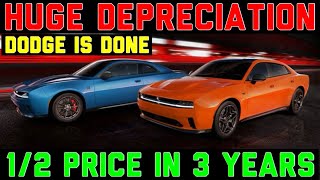 EV Depreciation! 50% OFF! 2025 Charger Daytona EV RT Scat Pack Banshee vs Model S Plaid Pricing