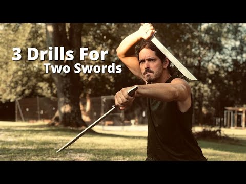 Best 3 Beginner Drills for TWO SWORDS - Kali Eskrima Arnis