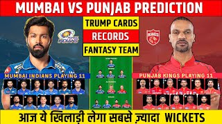 MI vs PBKS Dream11 Prediction IPL 2024 | Mumbai vs Punjab Comparison | cricket.com