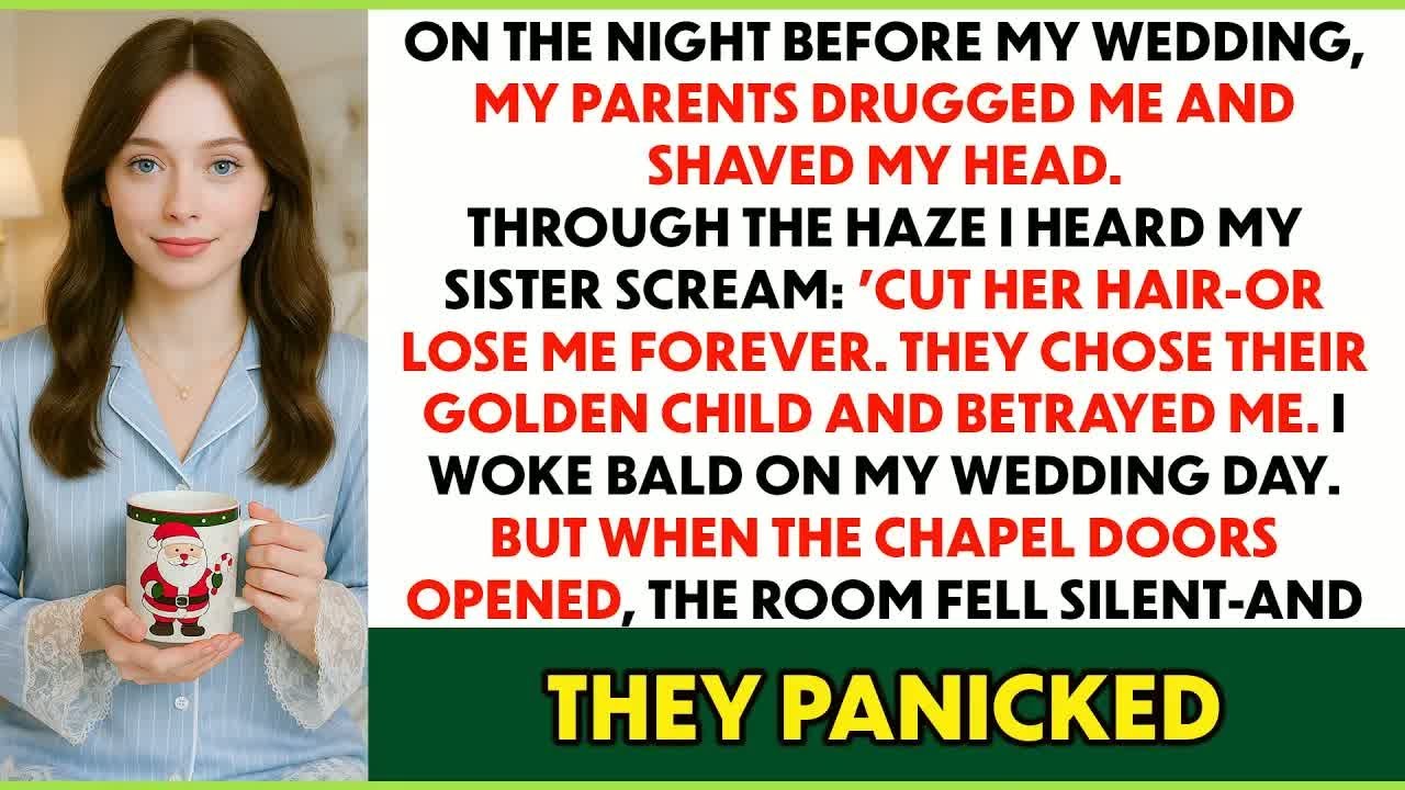 The Night Before My Wedding, My Parents Drugged Me And Shaved My Head—But At The Altar They Trembled