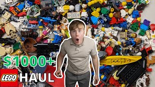 MASSIVE $1000+ LEGO Minifigures HAUL! (4K)