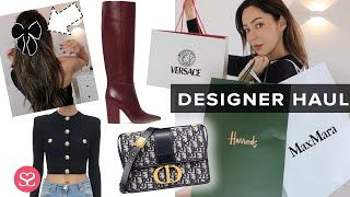 AUTUMN LUXURY SHOPPING SPREE: New Stuff from MaxMara, Balmain, Versace, Dior...