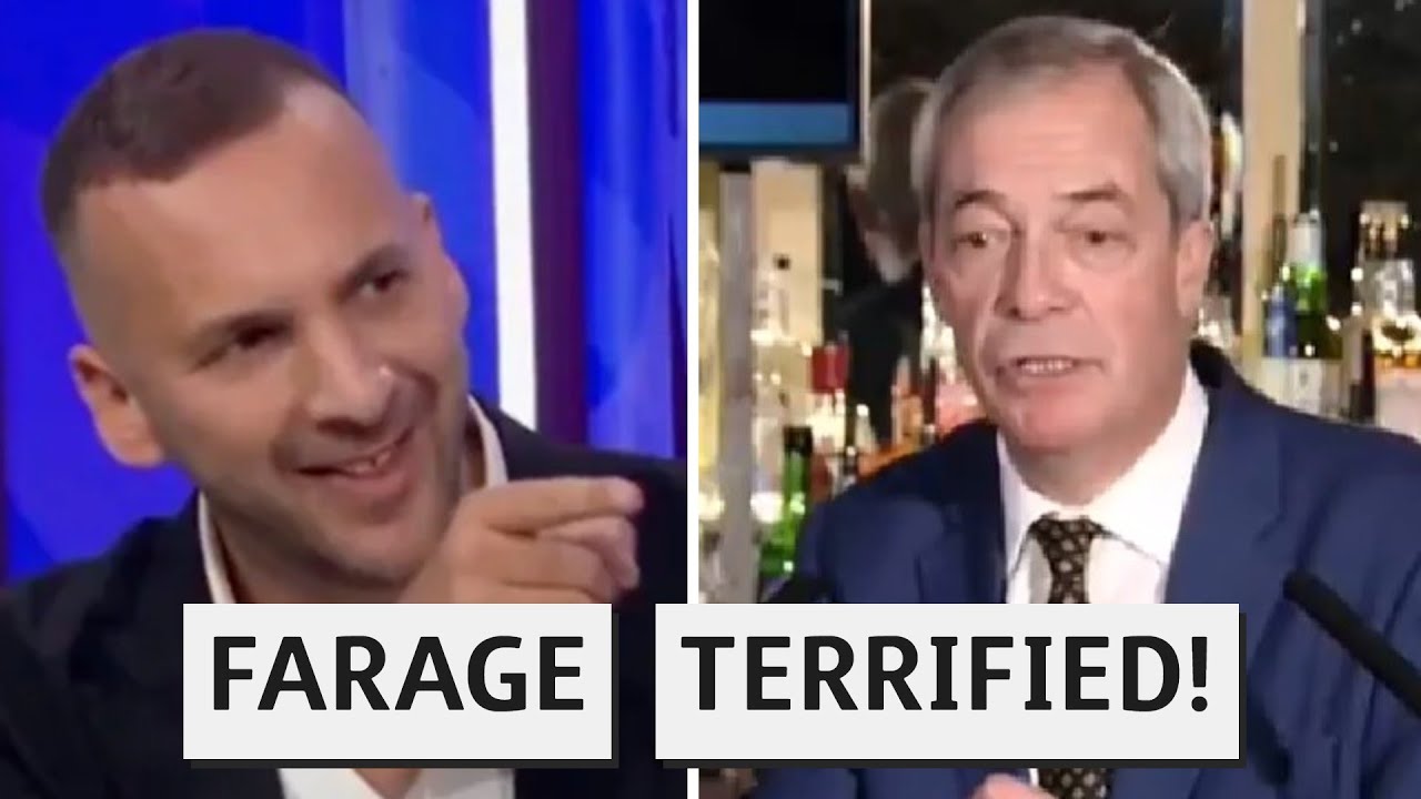 Найджел Фарадж отшатнулся от Зака ​​Полански во время дебатов и выдал шокирующие оскорбления!