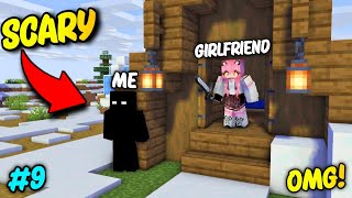 😈 i Became A Null To Troll My Cute Girlfriend in Minecraft | Hindi | #9