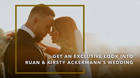 Get an exclusive look into Ruan Ackermann and Kirs...