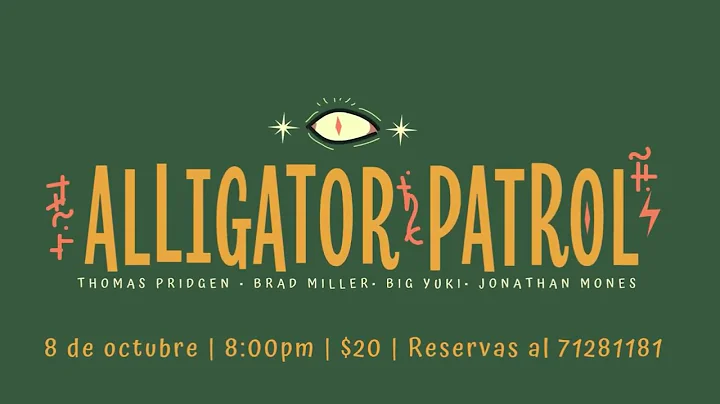 ALLIGATOR PATROL en Costa Rica  8/10/22 (Thomas Pr...