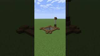 Simple Mining Station Build in Minecraft! ⛏️ #shorts #minecraft