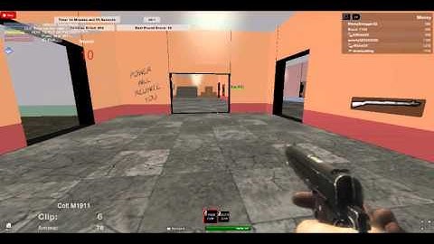 Roblox zombies Verruckt v0.1 episode 1 by WaveySwagger25