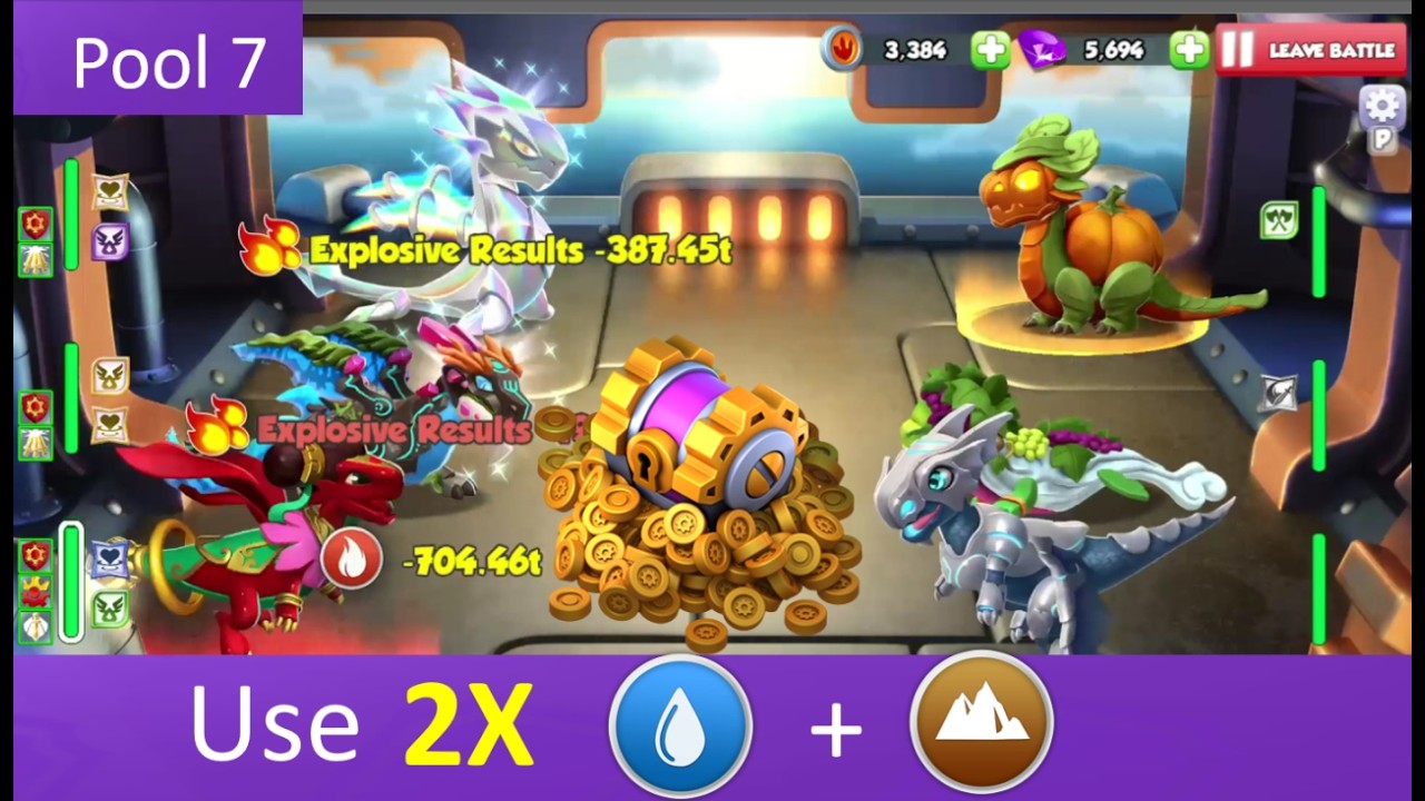 Pool 7 Ice Coral and ancient dragon piece catch up June 2026 event