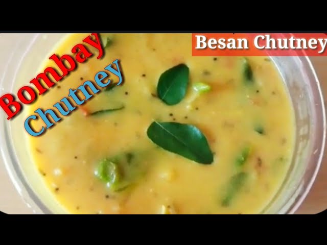 Bombay Chutney || how to make Bombay Chutney  || Besan Chutney | N COOKING ART