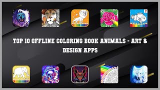 Top 10 Offline Coloring Book Animals Android Apps screenshot 2