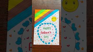 Happy Father’s Day Greeting Card/ Father’s Day Card Making #shorts #card #diy